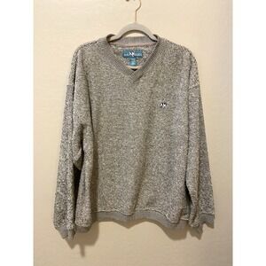 Big Dog's 90's Vintage Men's Gray Pullover Knit Sweater Size LG